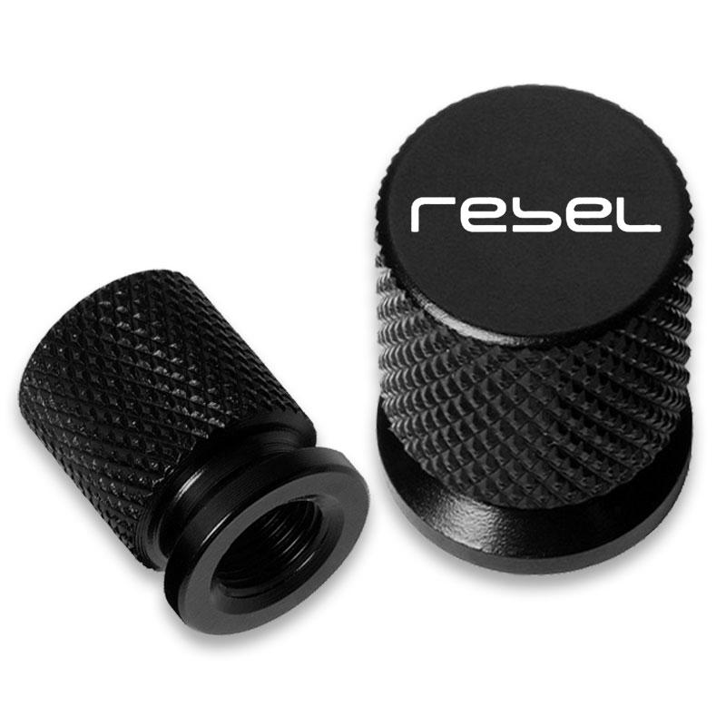 For Honda Rebel 300 Rebel 500 CMX Rebel300 Rebel500 Rebel1100 Motorcycle Tire Valve Air Port Stem Cap Cover Plug CNC Aluminum rlsh58