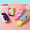 Новая мультяшная 3D гравитационная игрушка-ластик в виде морковки для студентов, креативная канцелярия для снятия стресса, фиолетовая оболочка)