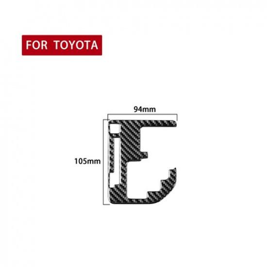 For Toyota Tundra 2014-2018 Carbon Fiber Interior Gear Shift Panel Cover Trim