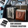 3Pcs Universal Car Trunk Organizer Anti-Slip Dividers with Heavy-Duty Straps Adjustable Luggage Stabilizer System for SUV Sedan