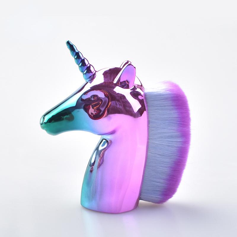 Powder Brush Professional Blush Makeup Brushes Large Cosmetic Face Cont Cosmetic Face Cont Brocha Colorful Make Up Tools