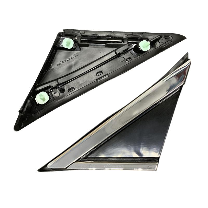For Cadillac SRX 2010 2011 2012 2013 2014 2015 2016 Car Rearview Wing Door Side Mirror Corner Triangle Molding Fender Trim Cover