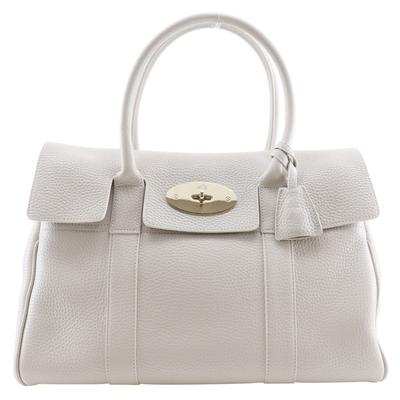 Сумка-тоут Bayswater HH6592/736W160 Меловой Цвет Тяжелая Зернистая серая кожа Женская Б/У