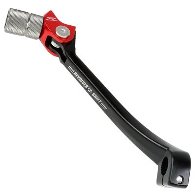 ZETA RACING CRF250R CRF250RX CRF450L CRF450RL CRF450X Револьверный рычаг переключения передач Красный F6751 Модель Dirt Freak DIRTFREAK '18-25, CRF450R/RX '17-25, '19-25,