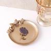 Metal Women Man Lilac Flower Party Dragonfly Brooch Pin Fashion Jewelry Badge Collar Accessories