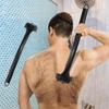 Мужская бритва для тела Back Shaver DIY позволяет вам сбрить волосы на спине за считанные минуты, заменив лезвие, попрощайтесь с неприятными волосами на спине навсегда