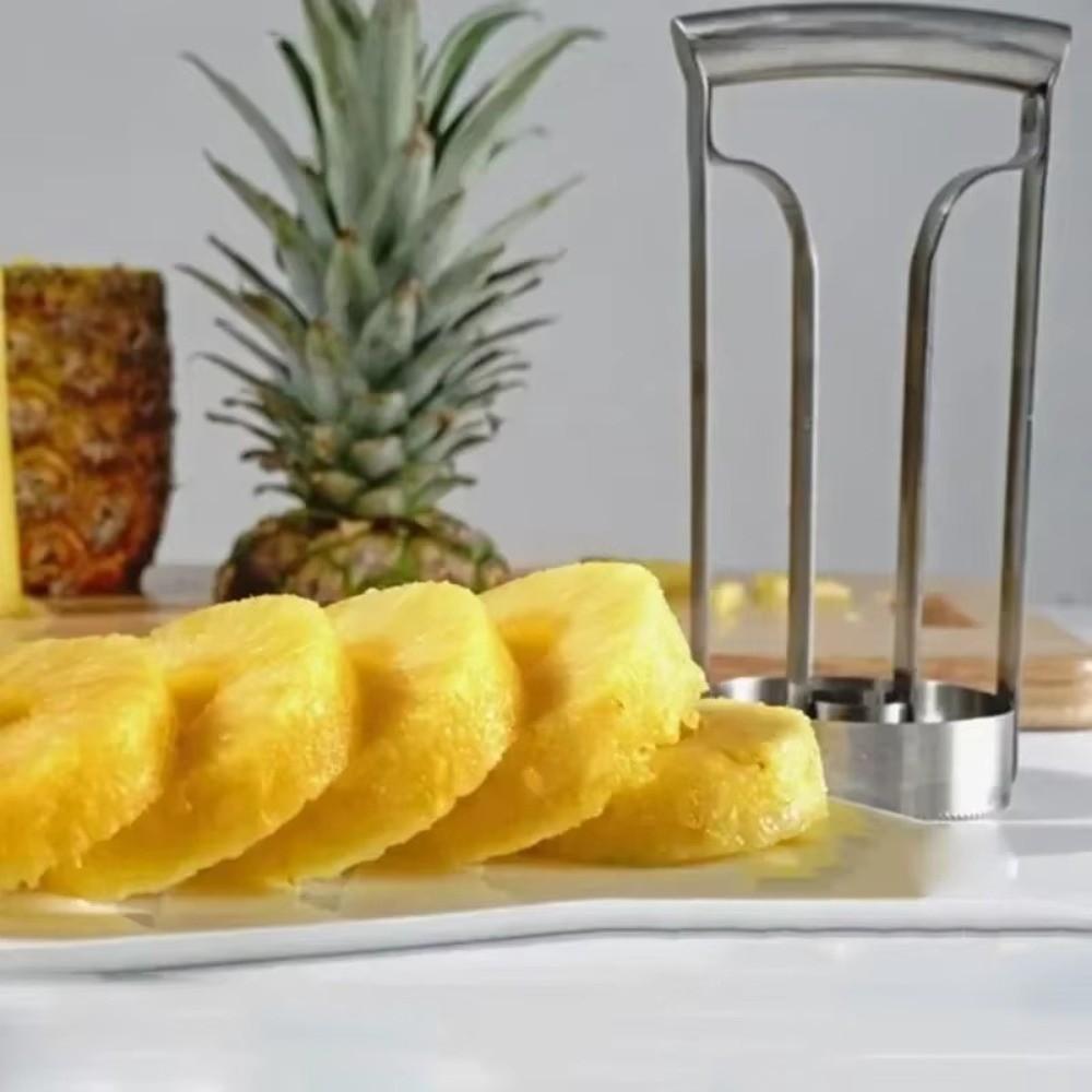 Anti Slip Handle Pineapple Cutter Stainless Steel Pineapple Knife Peeler  Household Use