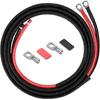 Аккумуляторный кабель 8 калибра, Аккумуляторный кабель 8 AWG Соединяет аккумулятор и контроллер заряда для солнечной панели Автомобильный RV Мотоцикл Морской (8AWG 8ФТ)