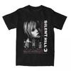 2025 Horror Game Silent Hill 3 Men's T-shirt Fun T-shirt Short Sleeve O Neck Women's T-shirt Cotton Vintage Casual Size Top