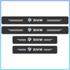 Для BMW E34 E46 E39 E38 E90 E60 E36 F30 F30 F10 E92 E38 E91 G30 G38 M3 M5 4 шт. Наклейки на пороги автомобиля из углеродного волокна Защита от царапин Рестайлинг