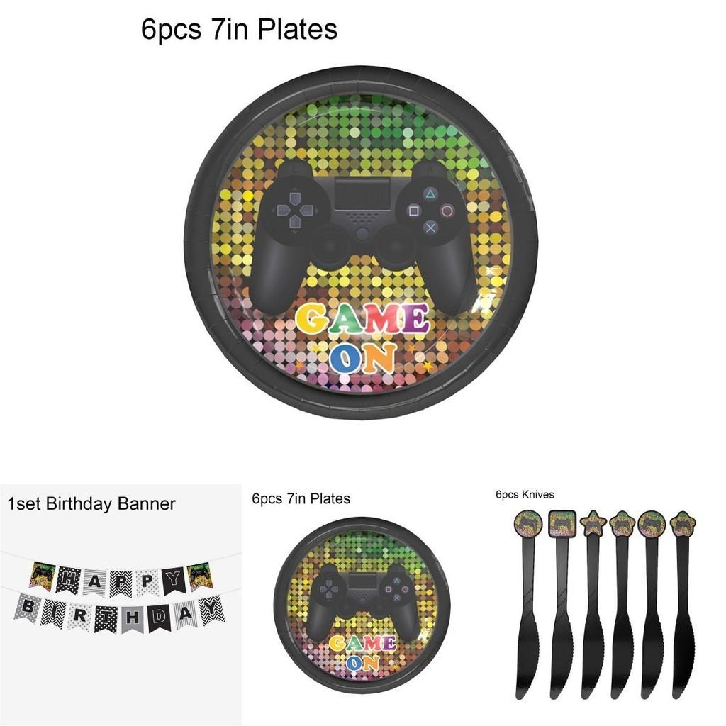 Яркий игровой видеоконтроллер для захватывающих вечеринок по случаю дня рождения