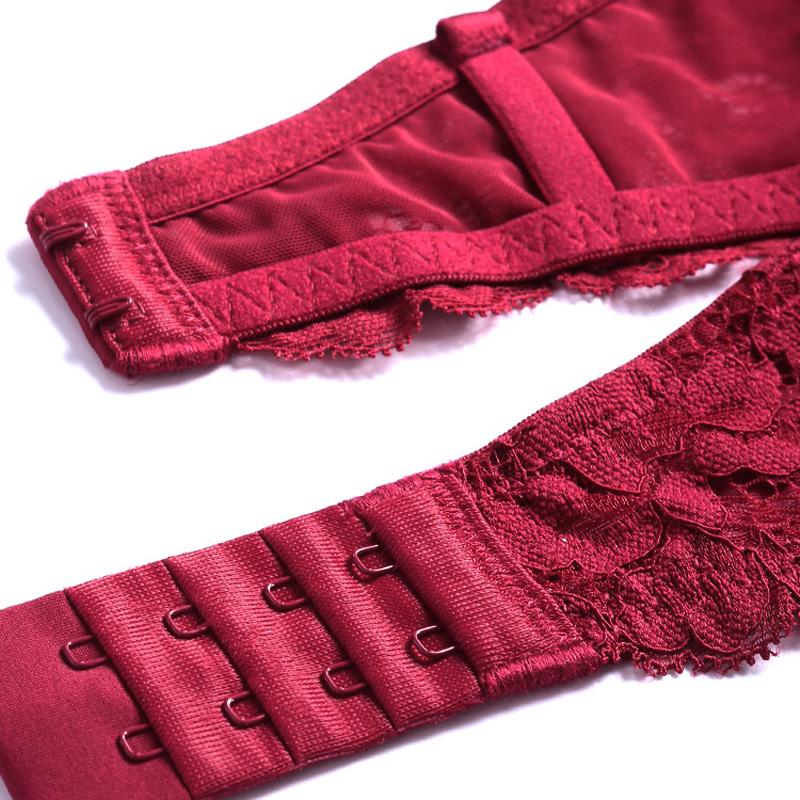 Женский сексуальный бюстгальтер пуш-ап, французское кружевное нижнее белье с глубоким V-образным вырезом, женский тонкий свадебный бюстгальтер без косточек, нижнее белье, топ с вышивкой без следов