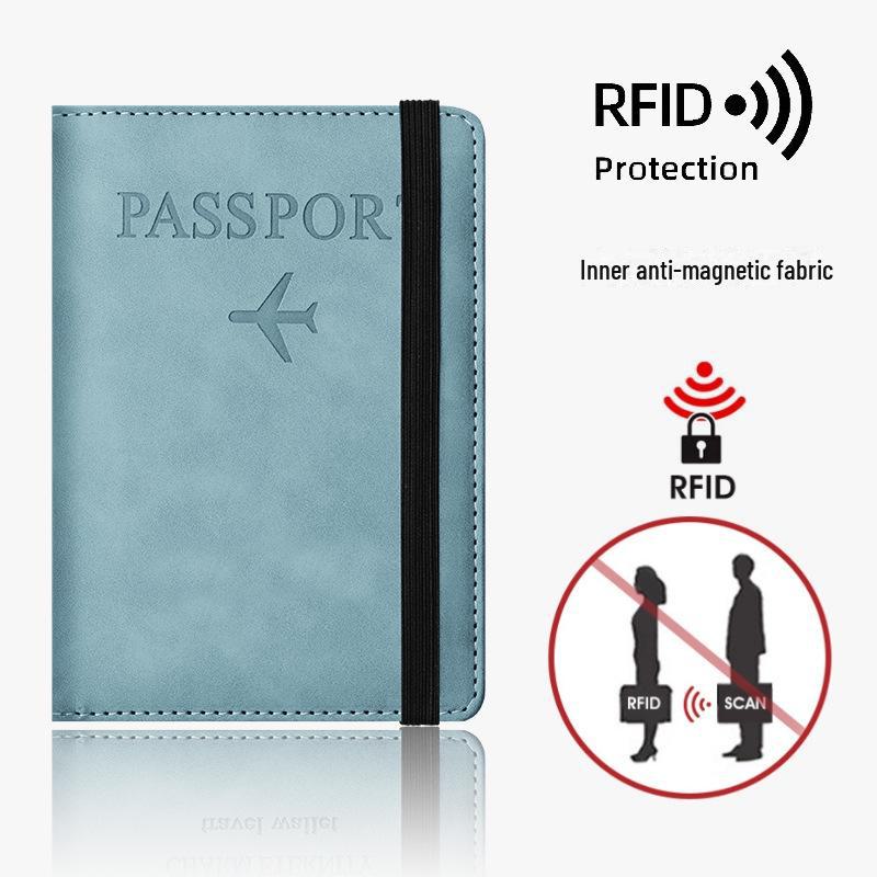 2024 RFID антимагнитный дорожный кошелек для паспорта и документов