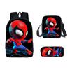 Backpack Three Piece Set Waterresistant Material Kids For
