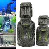 Creativity Roman Easter Island Fish Tank Decoration Furnishing Articles Accessories