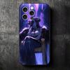 Мягкий чехол для телефона Albedo O-Overlords Аниме для iPhone 16 16E 17 Air 15 Pro Max 14 Plus 13 Mini 11 12 7 Черный чехол Задняя панель