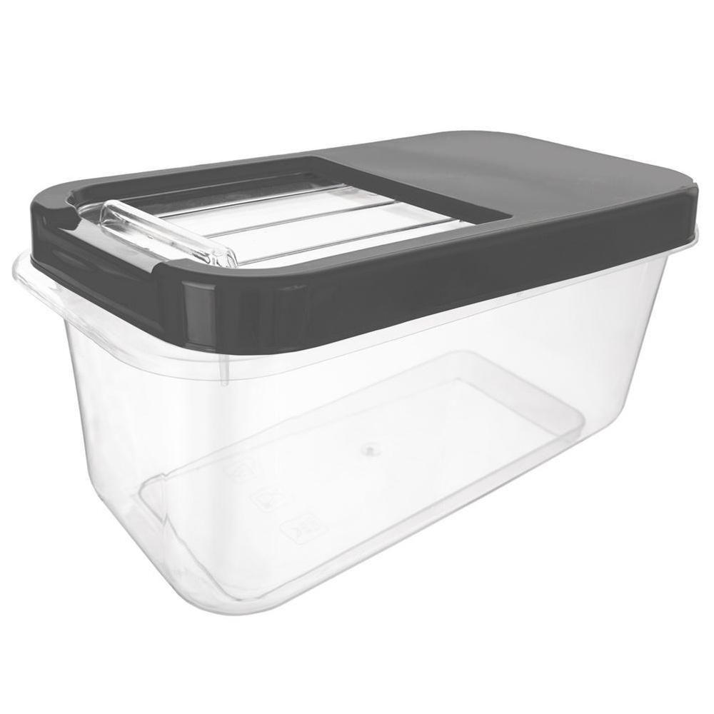Gray Dispenser Storage Bin 7.5L