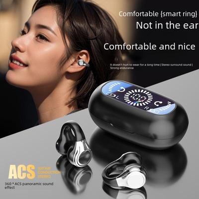 Новая спортивная Bluetooth-гарнитура с костной проводимостью, цифровым дисплеем и длительным сроком службы батареи