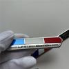 Limited Edition France National flag Aluminium Adhesive Emblem Rear Trunk Badge Fender Sticker Body Decal car emblem