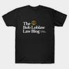 Мужская черная футболка с принтом The Bob Loblaw Law Blog - Lobbing Law Bombs Печать на термотрансферной бумаге без вырезания Хлопковая футболка