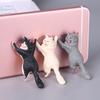Kawaii Cute Cat Настольный держатель для телефона Милая подставка Ленивый кронштейн Универсальная подставка для телефона с присоской для iPhone Samsung Huawei Xiaomi