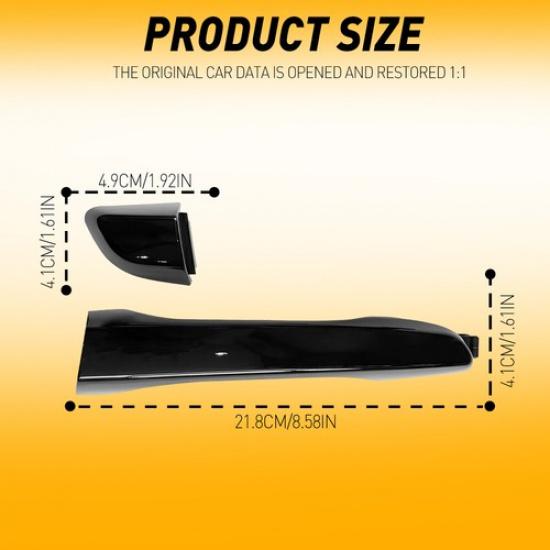Exterior Door Fits Front Left+Right Handle 2017- Fit Elantra Hyundai Sedan