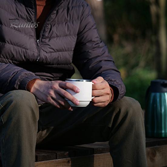 330 мл отличная двойная стенка с прямой крышкой для напитков, изолированная чашка для школьников, завтрак, горячее молоко, термокружка для ежедневного использования