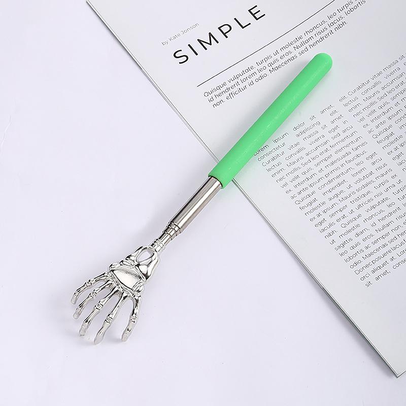 Скребок для спины из нержавеющей стали, телескопический скребок для зуда спины для стариков, легкий массаж, товары для здоровья старика, счастья и расслабления