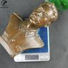 Античная латунь Русский Великий Человек Лидер Иосиф Сталин Бюст Бронзовая Статуя БОЛЬШИЕ Фигурки Ретро Медный Настольный Орнамент Декор Поделки