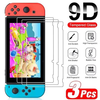 1/2/3 шт. Закаленное стекло для Switch OLED Lite Switch2 Игровой консоли Защитная пленка для экрана HD Clear Защитное стекло от царапин