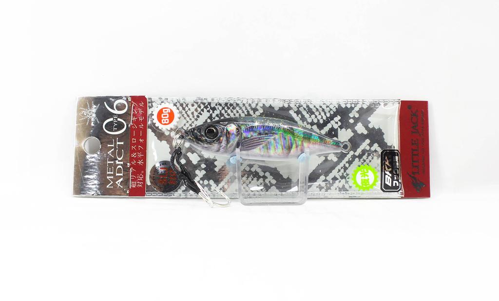 Little Jack Metal Jig Metal Adict 06 80mm 80 grams 09 (1608)
