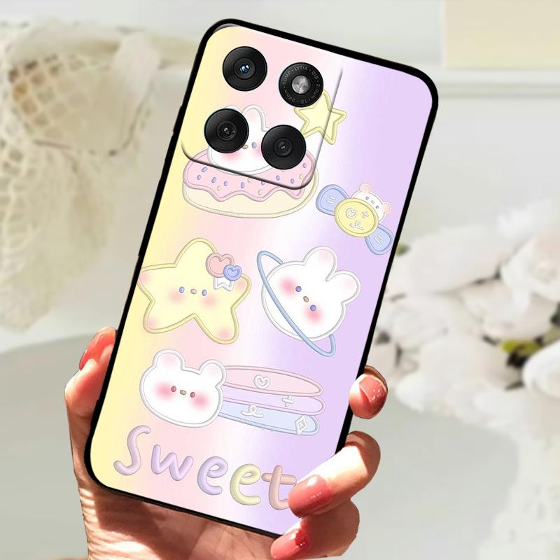 Модные чехлы для Motorola Edge 60 Fusion 5G, противоударный бампер, мягкая крышка для телефона для Moto Edge60 Fusion, силиконовый защитный чехол