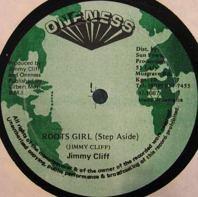 12-дюймовая пластинка JIMMY CLIFF Roots Girl Step Aside none Oneness 1987 Ямайка Регги Ска Даб Б/у