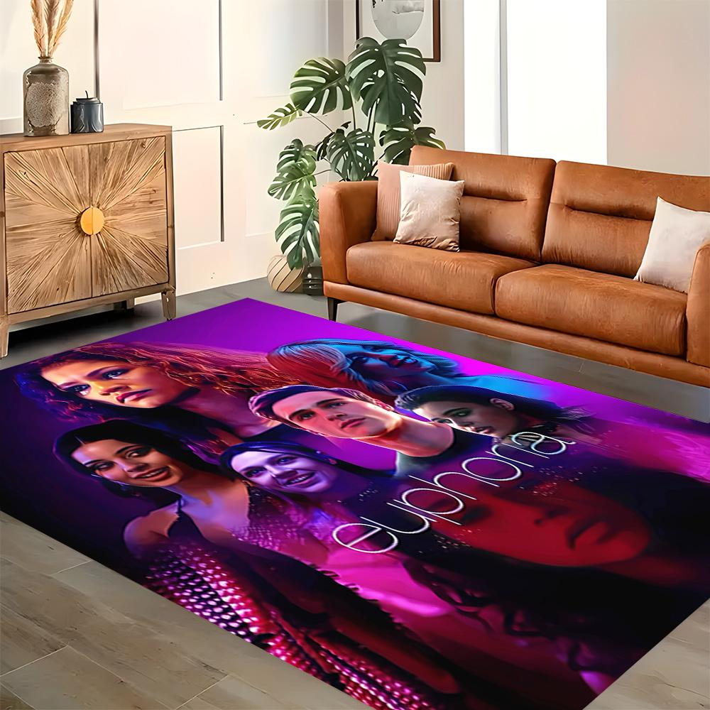 Euphoria Youth And Rebellion rug for living rooms, bedrooms, home décor, and as gifts.