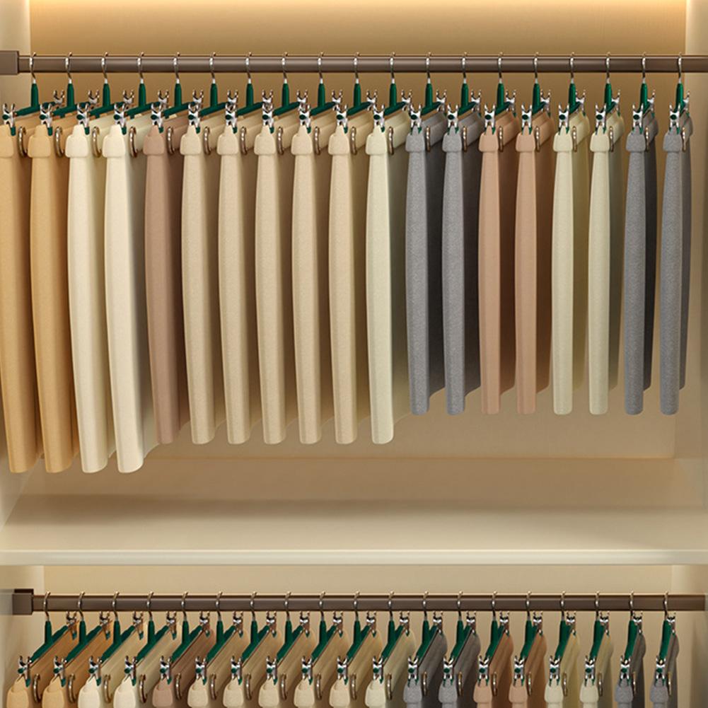 10 шт. Металлическая вешалка для брюк, зажим для брюк, многоцелевые вешалки для юбок, нескользящие вешалки для сушки одежды, брюк, пальто
