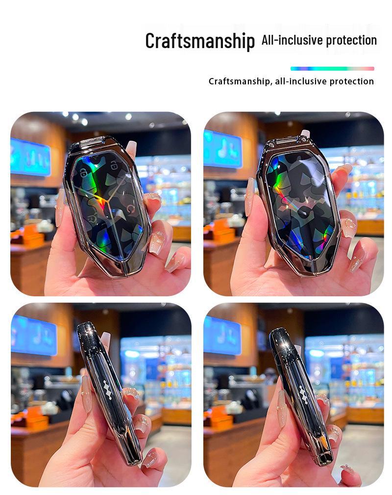 Чехол для ключа и металлический брелок для BYD Formula Leopard 3, 5 и 8