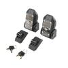 Car Hood Latches with Lock Hood Catch Kit for Jeep Wrangler JL & Gladiator JT 2018 Up Exterior Accessories