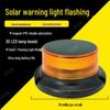 Solar LED Rotating Warning Light with Dual Mode, Magnetic Mount, and Rechargeable Battery for Outdoor Forklift Use
