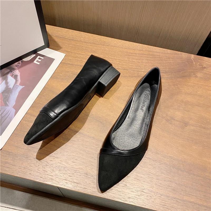 Женская обувь 2024 года, новые модные туфли на плоской подошве с острым носком, повседневная женская спортивная обувь на весну и лето, удобная в носке