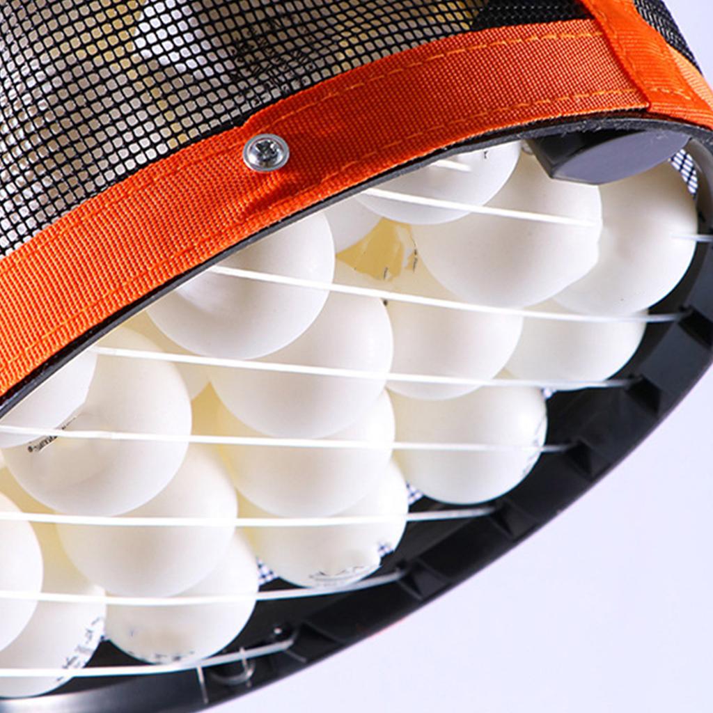 Ведро для сбора мячей для настольного тенниса Портативный ретривер для настольного тенниса Регулируемый сборщик мячей для пинг-понга Простота в использовании