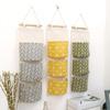 Fabric Cotton Pocket Wall Hanging Storage Bags