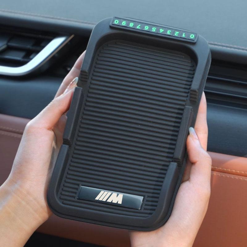 Auto Mat Silicone Dashboard Phone Anti-Slip Pads For BMW M Power X1 e84 X3 f25 X5 e53 x6 e71 ix3 i3 320i 330d M4 1 3 5 Series mkhr65