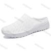 Fashion Couple's Plus Size Slippers 2025 Summer Lightweight Men Slip On Casual Shoes Fashion Comfortable Breathable Women Flat Slippers