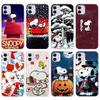 Чехол PT77 Cartoon Snoopy для Samsung A04 A14 A23 A34 A54 M23 M33 M52 M53 Realme 10 9 C30S C35 C55 VIVO Y02S Y21 Y33S Y51 X80 Pro Прозрачный чехол