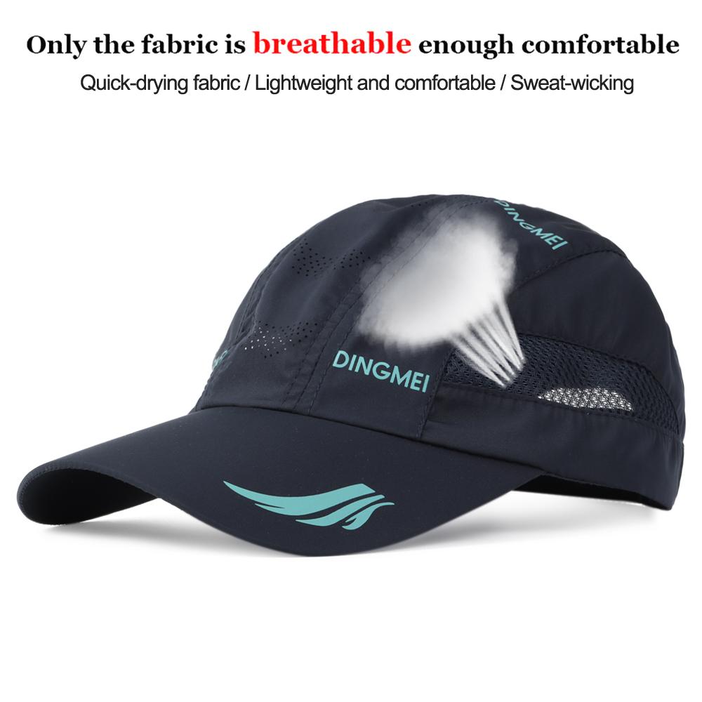 Men Women Running Hiking Camping Sun Hat Baseball Cap Golf Tennis Cap Breathable