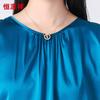 Hengyuanxiang Mulberry Silk Pearlescent T-shirt
