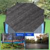 6/8/10/12/14/16-Feet Trampoline Sunshade Cover UV Resistant Waterproof Weather-resistant Outdoor 6-12 Poles Trampoline Canopy Sun Protection Top Cover
