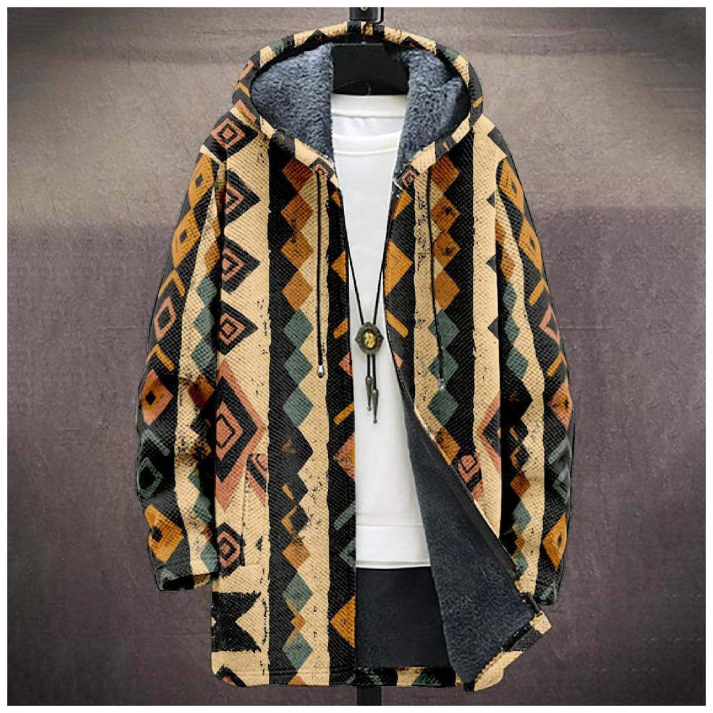 Мужская утолщенная куртка на пуговицах с двойным карманом и карманной вставкой, хлопковая куртка