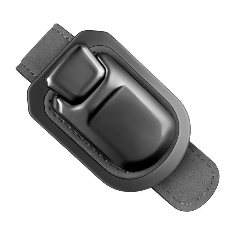 Держатель для очков на солнцезащитный козырек автомобиля в стиле кнопки, зажим для хранения очков, с возможностью снятия одной рукой, кожаный портативный кронштейн для солнцезащитных очков