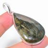 Labradorite Handmade 925 Sterling Silver Jewelry Pendant 2.21" E9U19